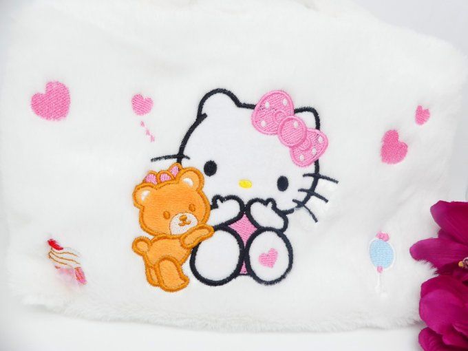 Mini sac kawaii pilou pilou blanc