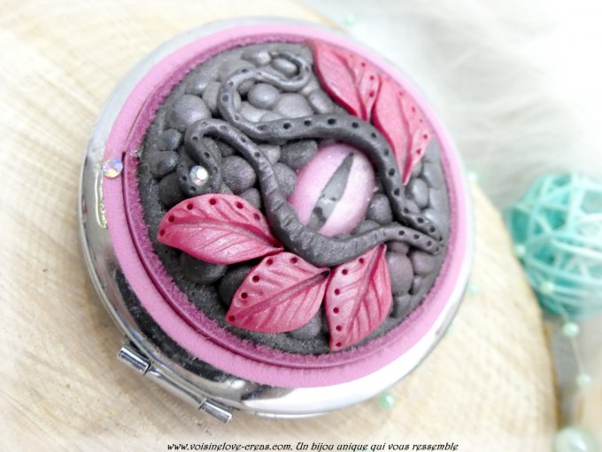 Miroir de poche dragon rouge GOT