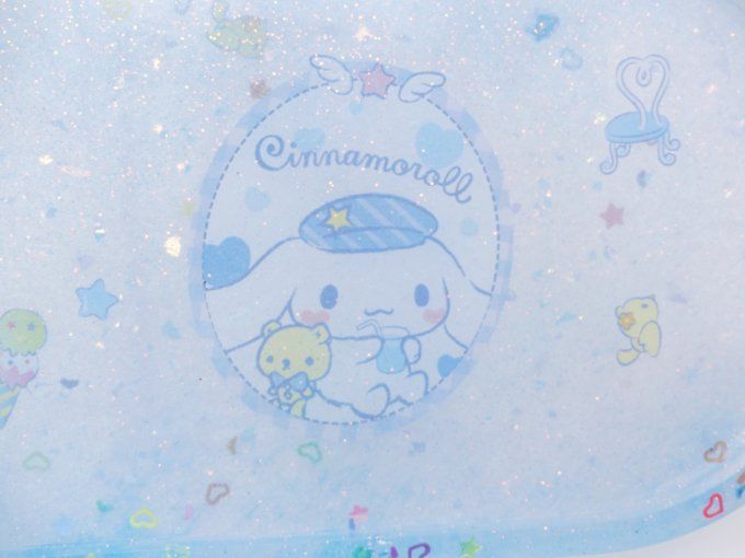 Plateau multi fonction kawaii bleu et blanc